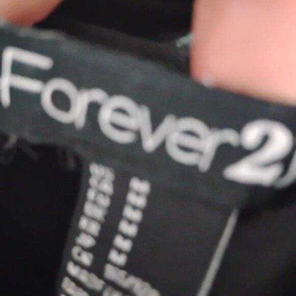 Forever 21-M- mini black dress - Picture 5 of 5